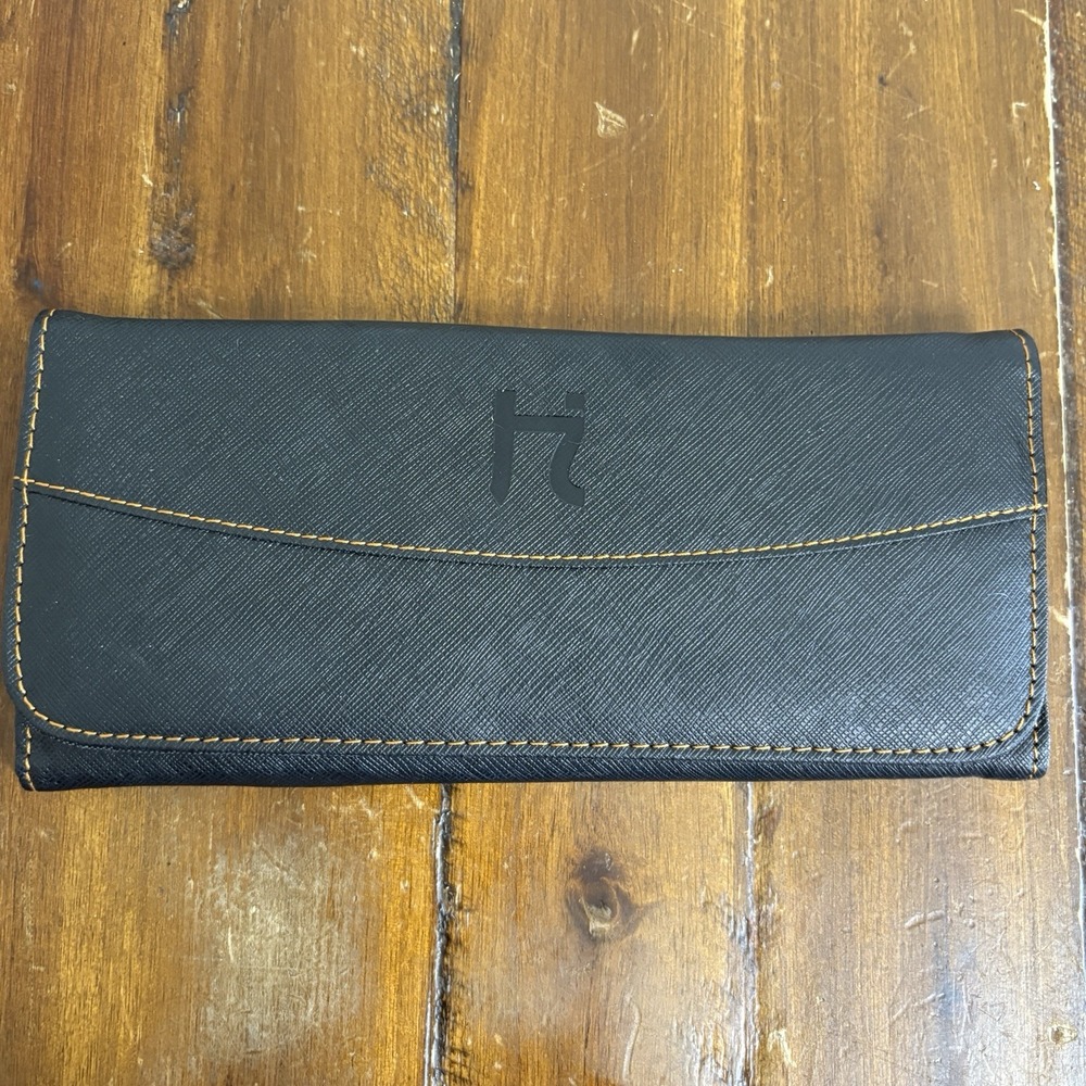 Hattori Hanzo Shears Storage Case Protector  Authentic Trifold Black - CASE ONLY